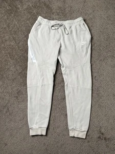 Mens Sweatpants Nike Tech Fleece Joggers Gray 805162-075 Modern Fit, Size M - Picture 1 of 12