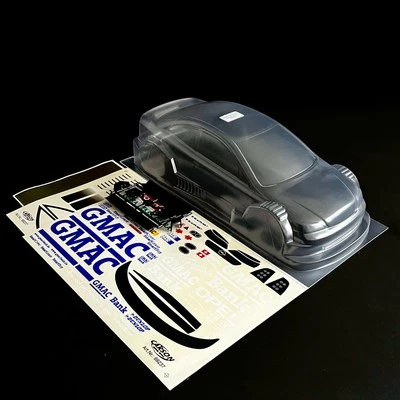 Carrocería de coche RC 1:10 sin pintar Opel Astra V8 cupé decoración GMAC DTM 2003 menú 8 Foto 1 de 4