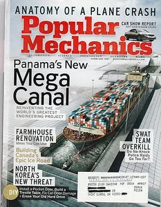 Popular Mechanics Feb 2007 Panama Canal - SWAT Team Overkill - Canada's Ice Road - Bild 1 von 1