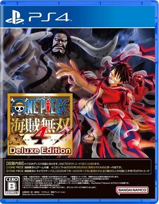 ONEPIECE Pirate Warriors 4 Deluxe Edition Playstation 4 Game PLJM-17287 NEW - Image 1 of 4