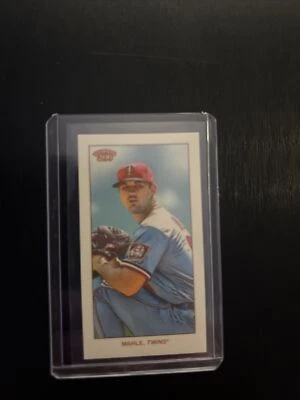 Topps 206 Wave 4 Polar Bear Back 2022/3 Tyler Mahle SSP Twins Foto 1 de 2