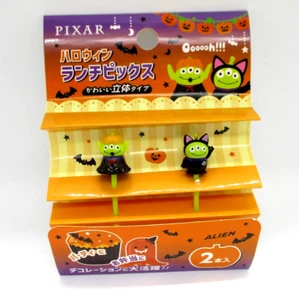 2023 Halloween Disney Toy Story Alien Food Picks 2 Stück für Brotdose Bento - Bild 1 von 4