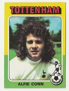 Topps Football Red & Grey Back 1975 #139 Tottenham Hotspur - Alfie Conn VG Cond - Picture 1 of 2