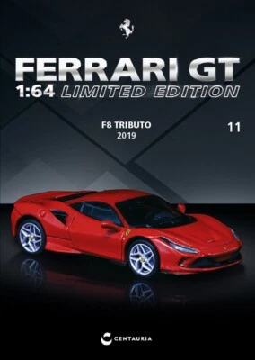 NEW IXO 1:64 FERRARI F8 Tributo - 2019 +BOX +Magazine no Minichamps - Immagine 1 di 3