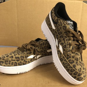 leopard print reebok trainers