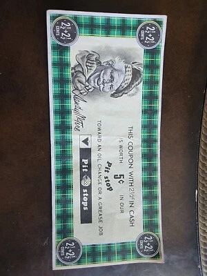 Canadian Tire Banknote 2 1/2+2 1/2 5 Cents Pit Stop Free Membership Helmet - Image 1 of 2