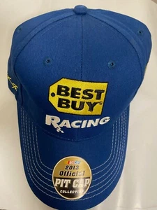 Ricky Stenhouse Jr. Nascar # 17 2013 Pit Cap Best Buy Adjustable Hat Blue - Picture 1 of 5