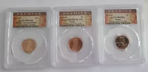 2019 W COMPLETE WEST POINT LINCOLN CENT PCGS PF69, RPF69, MS69 3- coin set - Picture 1 of 2