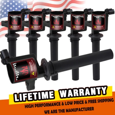 Bobina de encendido 6 piezas para Ford Escape Taurus Mercury 3,0 L V6 2003 2004 2005-2008 Foto 1 de 4