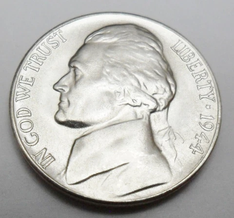 1944 D Jefferson Nickel  *35% SILVER*   *AG OR BETTER*   **FREE SHIPPING** Cover