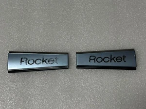 Genuine Shark Rocket Vacuum UV450 Blue Side Emblem Logo Snap On Part Left Right - Picture 1 of 9