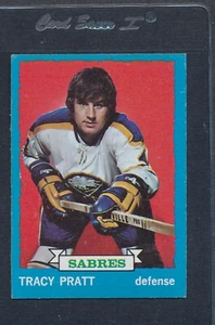 1973/74 Topps #054 Tracy Pratt Sabres EX/MT *1120 - Picture 1 of 1