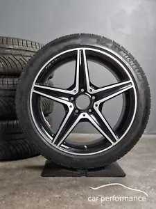 Mercedes AMG Felgen 18 Zoll, C43 original, Winterräder, Bicolor - Bild 1 von 11
