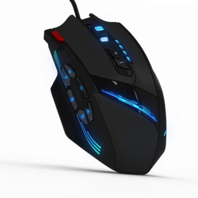  C-12 Wired  USB Optical Gaming  Mice For Game Players G2B4 - Image 1 of 4