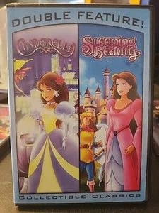 Cinderella Sleeping Beauty DVD 2010 Collectible Classics GAIAM Family Animation - Picture 1 of 4