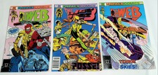 Three issues THE WEB Impact comic book #s 1 - 3 - 6 - good condition - sleeved