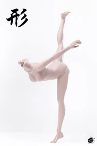 POPTOYS 1/6 Super-flexible Girl Body Pale Little Bust Female Figure Model 92006A - Picture 1 of 9