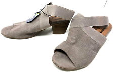 Sonoma Women's Stonefish Taupe Brown Slip On Ankle Boots Size:7 80B