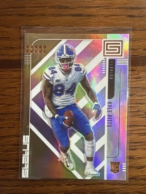 2021 Chronicles Status Draft Picks Kyle Pitts RC Bronze Foil #175 Falcons TE - Image 1 of 2