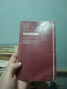 1990 DODGE CARAVAN C/V ORIGINAL FACTORY OPERATORS OWNERS MANUAL - Bild 1 von 3