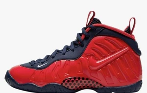 Nike Little Posite Pro GS USA Boys Size 4Y Fly Candy Red Athletic Shoe/Sneakers - Picture 1 of 10