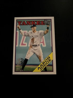 2023 Topps Series 2 1988 Topps 35th Anniversary #2T88-42 Aaron Judge Yankees  - Image 1 of 2