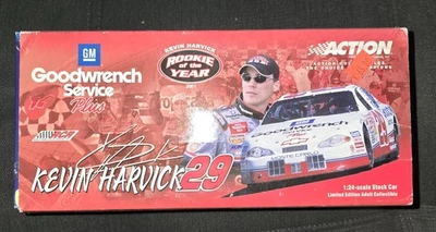 Kevin Harvick #29 Novato do Ano Goodwrench 2001 Monte Carlo Escala 1:24 - Imagem 1 de 4