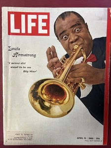 Life Magazine April 15, 1966 Louis Armstrong - Picture 1 of 7
