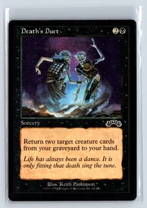 Death's Duet Exodus Common – MTG Magic the Gathering Card - Picture 1 of 5