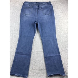 NYDJ Billie Mini Boot Lift & Tuck Technology Denim Blue Jeans Women's 16 - Picture 1 of 10