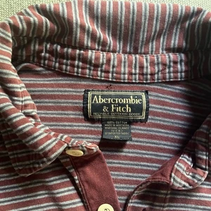 1990s Vintage Abercrombie &Fitch Long Sleeve Collared Shirt Men’s XL - Bild 1 von 7