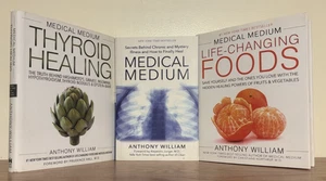 Lot Of 3 Medical Medium Hardcover Books by Anthony William - Picture 1 of 2