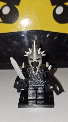 NEW Lord Of The Rings Witch King of Angmar Custom Lego Minifigure w/ Accessories - Image 1 of 4