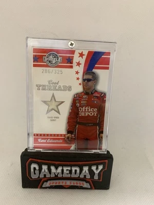 2008 Wheels Carl Edward’s Cool Threads Game Worn Patch /326 - Image 1 of 2