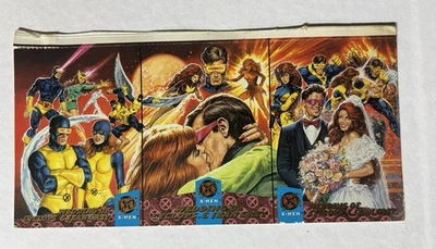 1994 *Rare* MARVEL FLEER ULTRA X-MEN WEDDING CYCLOPS/JEAN (Perforation Intact) - Image 1 of 2