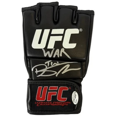 Dustin Poirier autographed signed inscribed glove UFC JSA The Diamond - Image 1 of 2