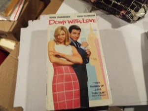 Down With love (VHS) Renee Zellweger, Ewan McGregor - Picture 1 of 2