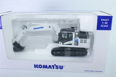 Uh 8158 Komtasu Excavator White PC 210 LCI 11 Crawler 1:50 New IN Boxed - Image 1 of 4