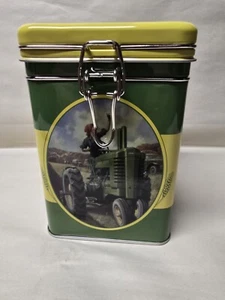 Licensed Locking Tin Canister John Deere - Picture 1 of 7