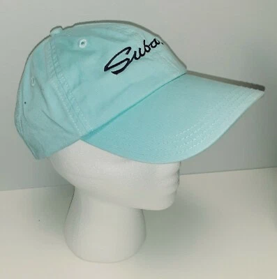 Womens Torquoise Subaru Adjustable Cap/Hat - Image 1 of 4