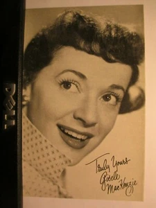 Gisele MacKenzei Exhibit Arcade Card Pin Up Style Girl 1940's-50's New Old Stock - Picture 1 of 2