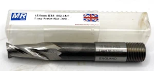 MR Tool 15mm HSS S03-15.0 Long Series Slot Drill - Picture 1 of 5