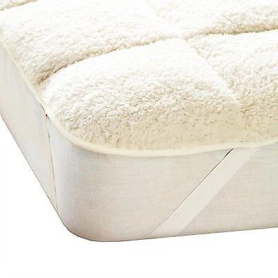 Luxury Teddy Mattress Topper Enhancer Single Double King Super King Size