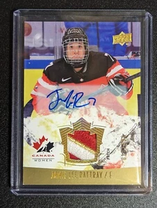 157 Jamie Lee Rattray - 3 Colors Patch Auto /199 - Team Canada Woman 2015-16 - Bild 1 von 2
