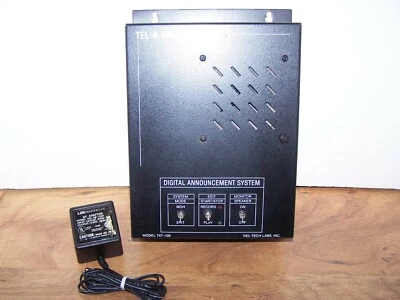 Nel-Tech Tel-A-Talker TAT-100 Digital Announcement System - Image 1 of 4