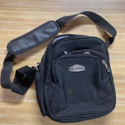 Ricardo Beverly Hills Small Black Crossbody Nylon Travel Carry On Bag - Image 1 of 4