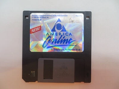 Disco de ordenador vintage AMERICA ONLINE 1998 3,5" PA998D6 Foto 1 de 3