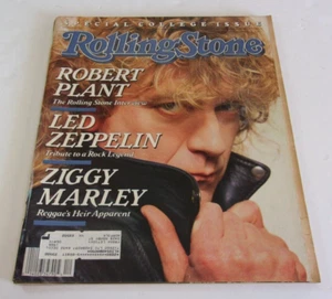 Used Rolling Stone Magazine #522 March 14th 1988 Robert Plant Cover - Picture 1 of 2