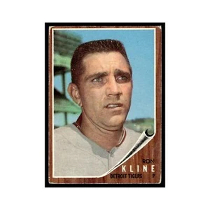 1962 Topps Ron Kline Tigers #216 - Picture 1 of 3