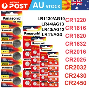 CR2032 CR1616 CR1620 CR1632 CR2016 CR2025 CR2430 CR2450 LITHIUM Button BATTERY - Picture 1 of 21
